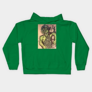 Jolly Green Giant Green Giant Kids Hoodie